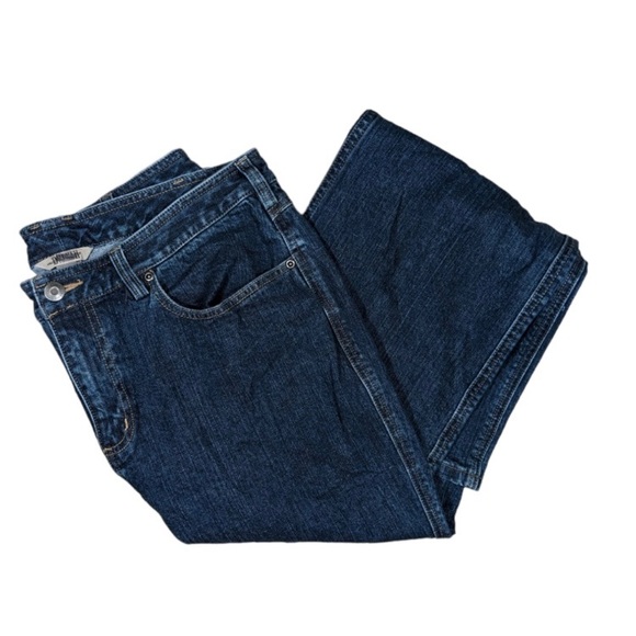 Duluth flex daily dark wash straight leg jeans - Picture 1 of 3